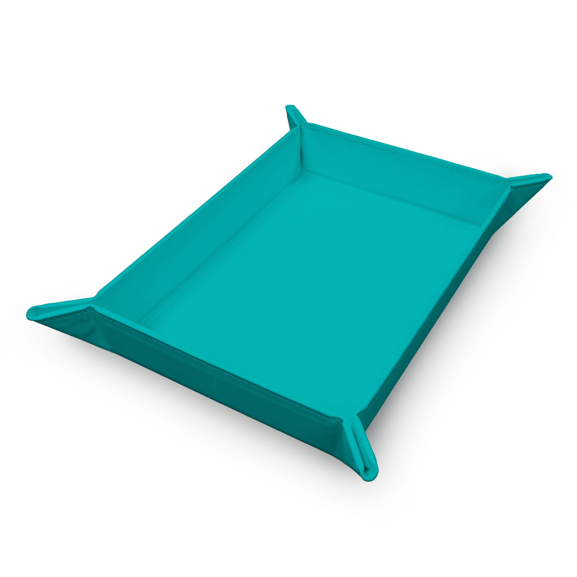 Ultra Pro: Magnetic Foldable Dice Rolling Tray: Vivid Teal 