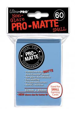 Ultra Pro: Non-Glare Pro-Matte Small Sleeves (60): Light Blue 
