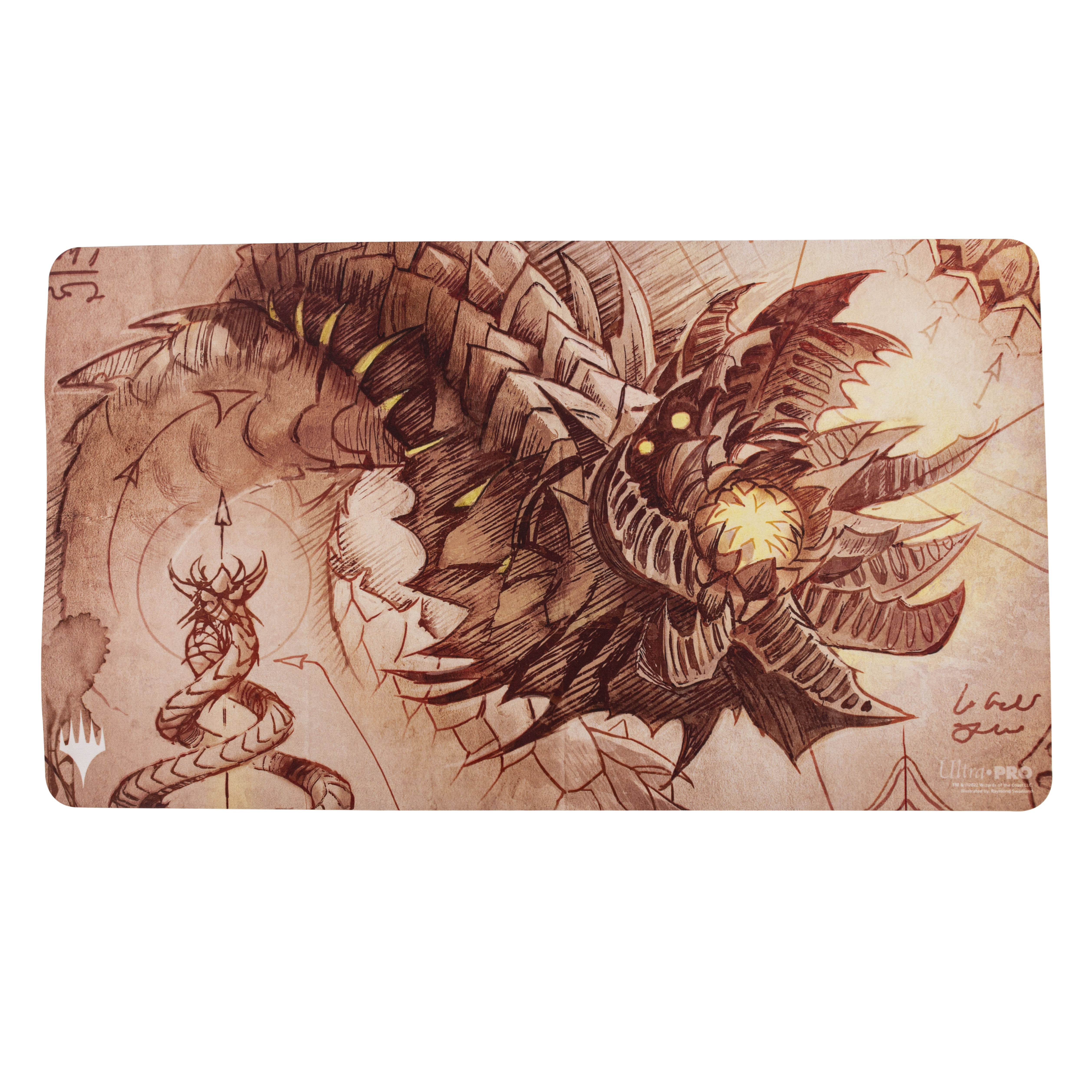 Ultra Pro Play Mat: Magic The Gathering: Brothers War Schematic Art V9 