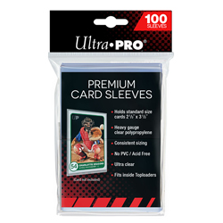 Ultra Pro: Premium Card Sleeves (100ct) 