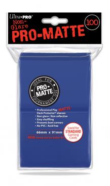 Ultra Pro: Pro-Matte Sleeves (100): BLUE 