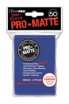 Ultra Pro: Pro-Matte Sleeves (50): BLUE 
