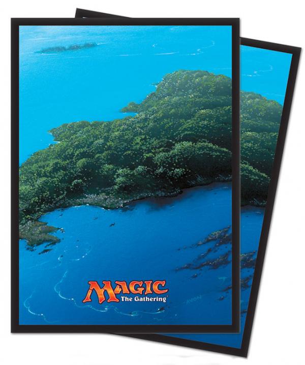 Ultra Pro: Standard Deck Protector Sleeves (80): Magic Mana 5- Island 