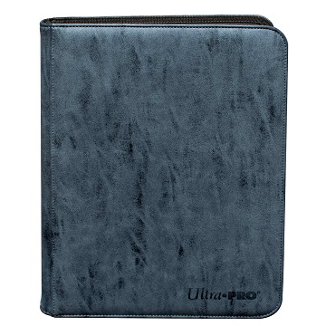 Ultra Pro: Zippered Pro-Binder Suede- Sapphire 