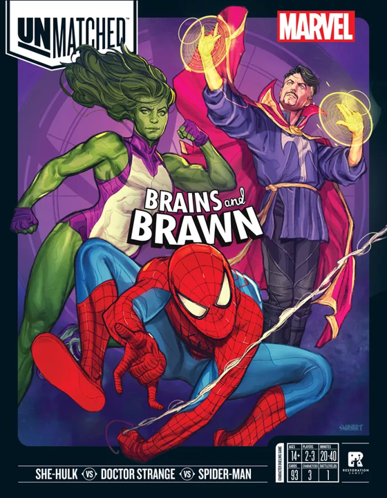 Unmatched: Marvel: Brains and Brawn 