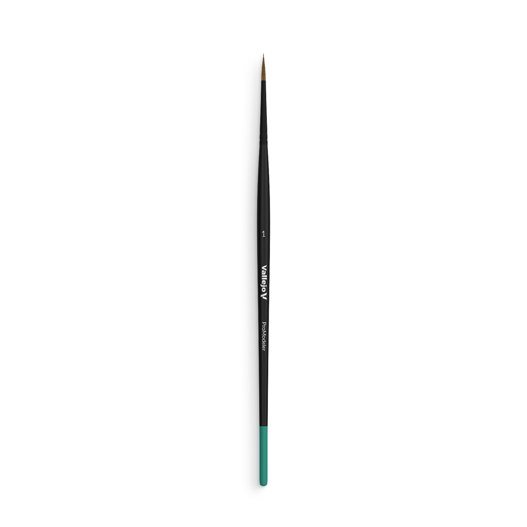 VALLEJO: NATURAL HAIR ROUND BRUSH NO. 1 