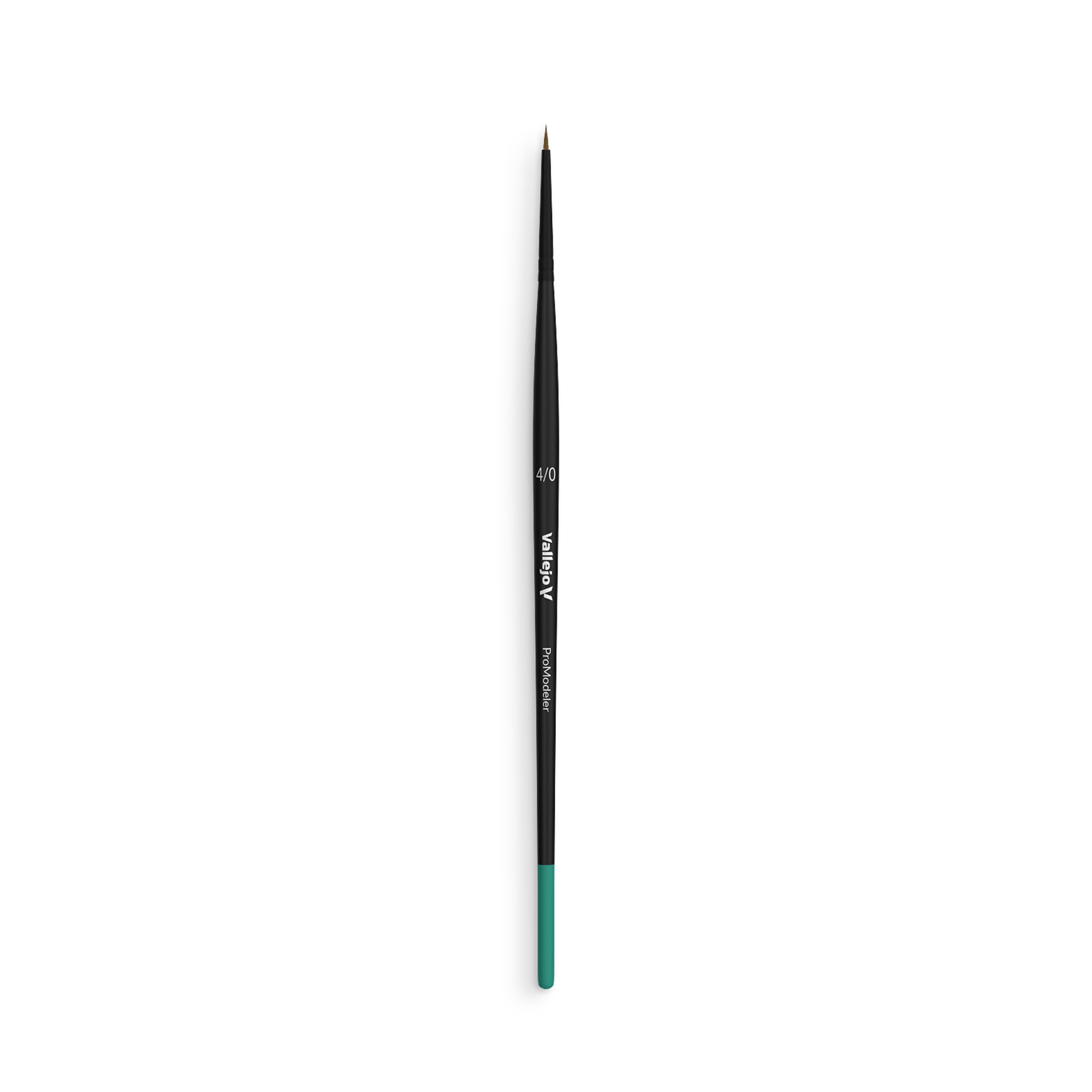 VALLEJO: NATURAL HAIR ROUND BRUSH NO. 4/0 