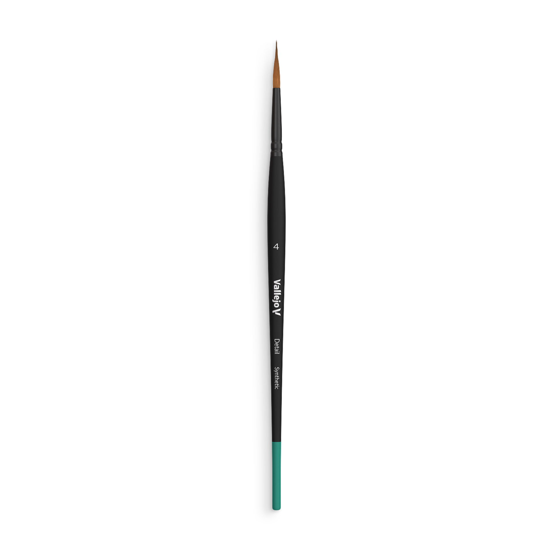 VALLEJO: ROUND SYNTHETIC BRUSH NO. 4 