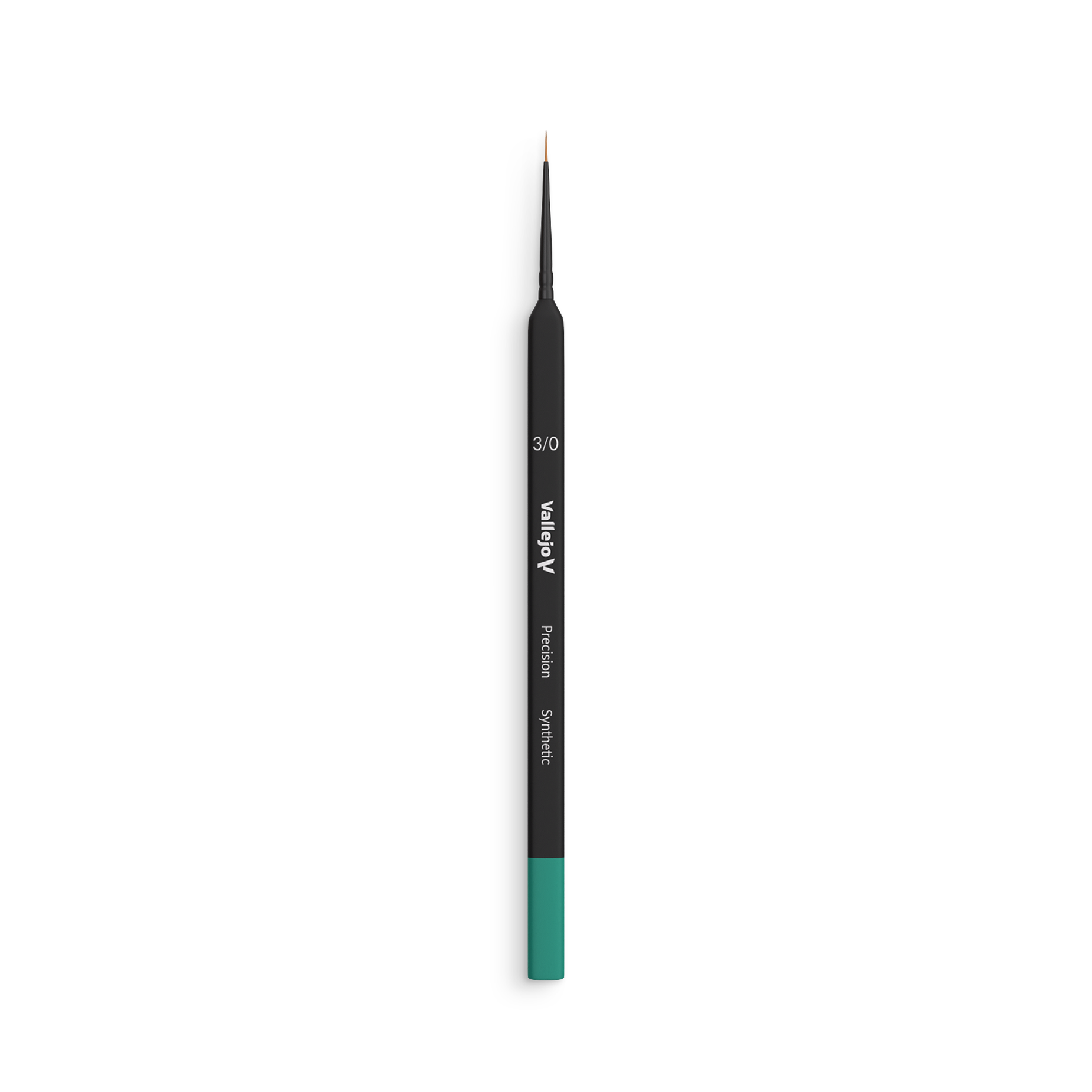 VALLEJO: ROUND SYNTHETIC BRUSH/TRIANGLE NO. 3/0 