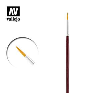VALLEJO: ROUND TORAY BRUSH #2/0  
