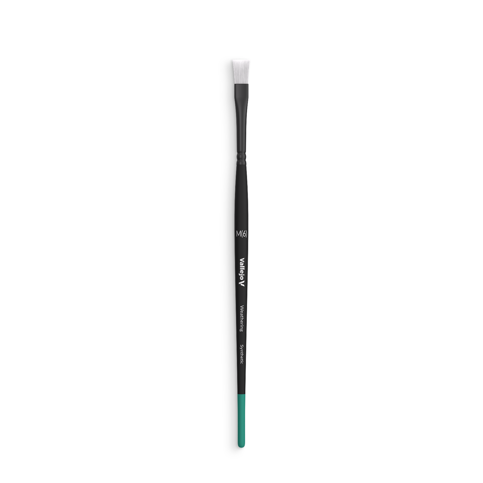 VALLEJO: WEATHERING FLAT SYNTHETIC BRUSH MEDIUM 