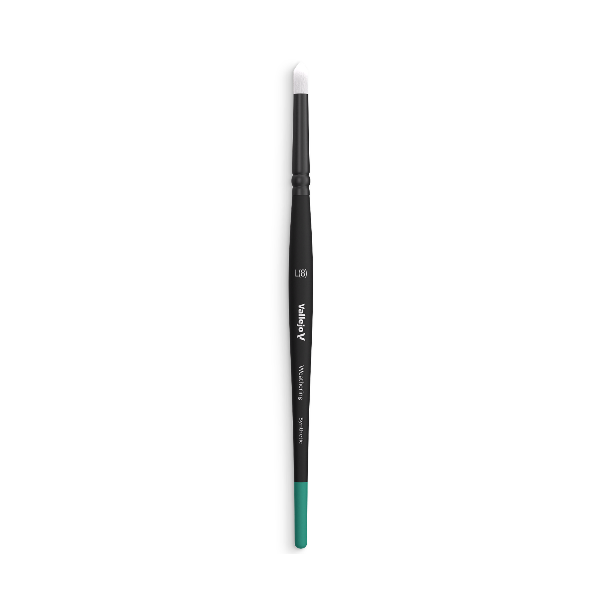 VALLEJO: WEATHERING ROUND SYNTHETIC BRUSH LARGE 