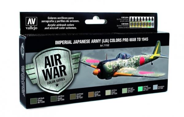 Vallejo: Air War Color Series: Imperial Japanese Army (IJA) Colors Pre-War to 1945 