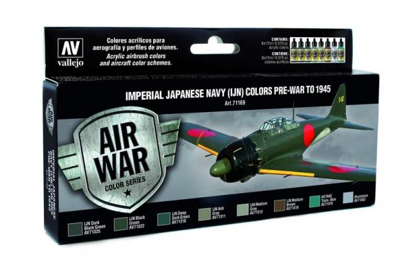 Vallejo: Air War Color Series: Imperial Japanese Navy (IJN) Colors Pre-War to 1945 