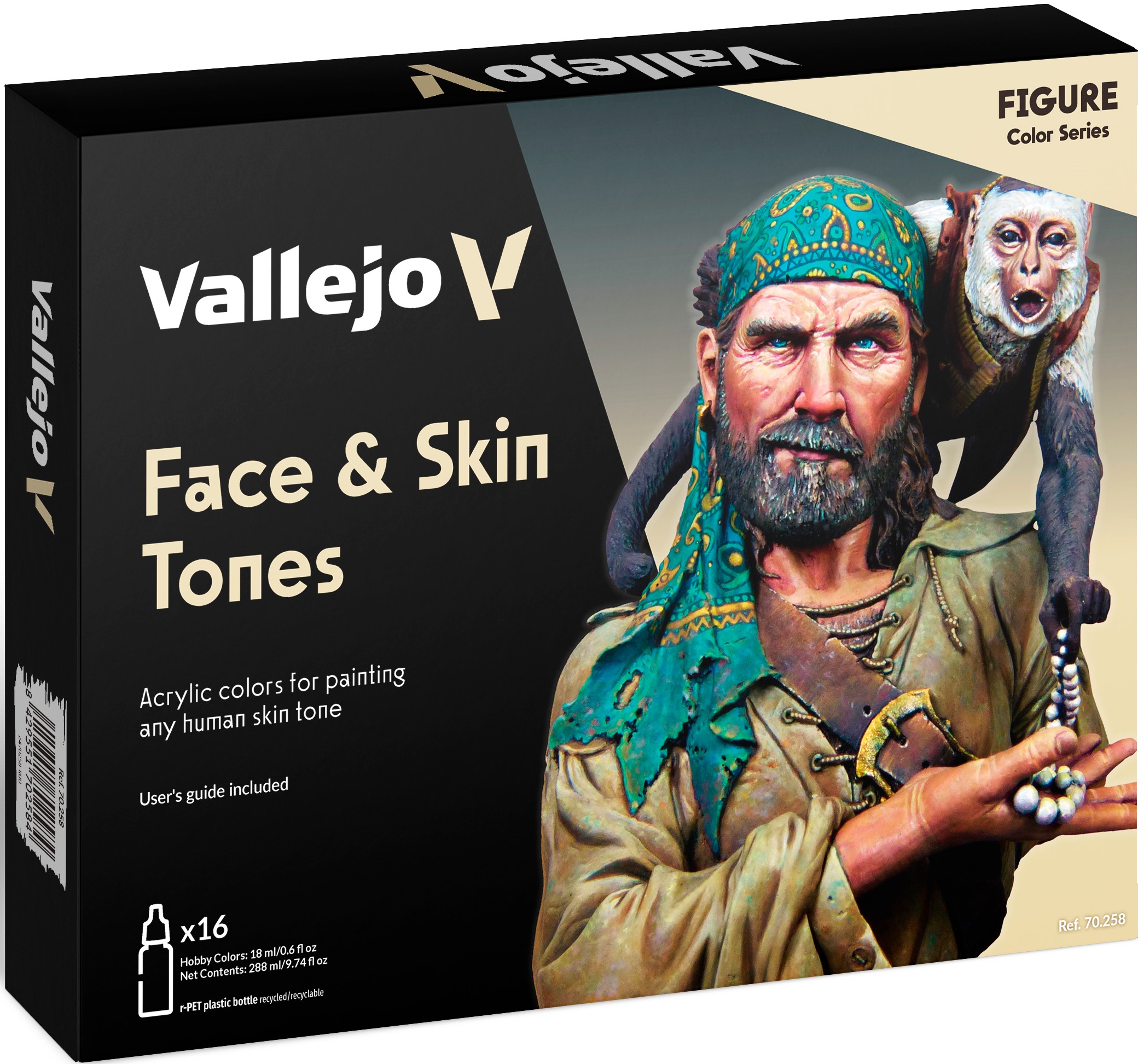 Vallejo Figure Color Series: Face & Skin Tones 