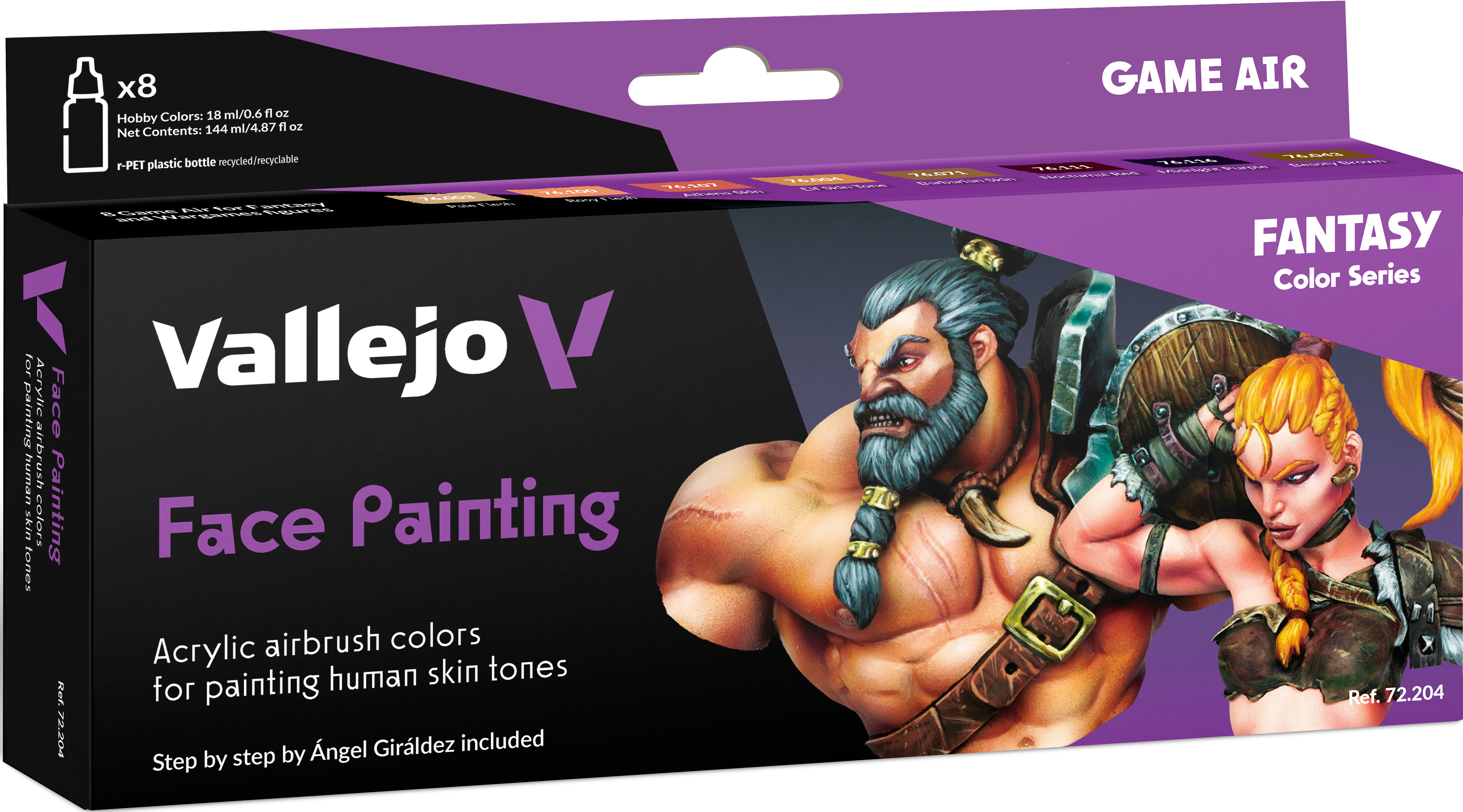 Vallejo Game Air: Face Painting 