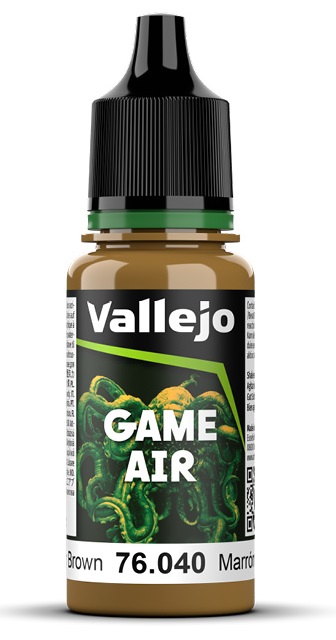 Vallejo Game Air: Leather Brown 18ml 