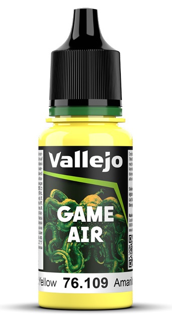 Vallejo Game Air: Toxic Yellow 18ml 