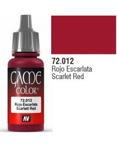 Vallejo Game Color: Scarlett Red 