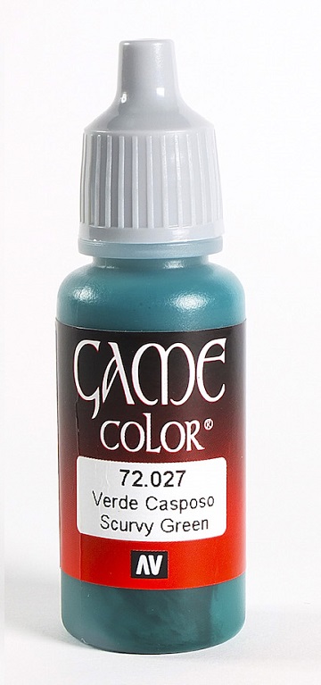 Vallejo Game Color: Scurvy Green 
