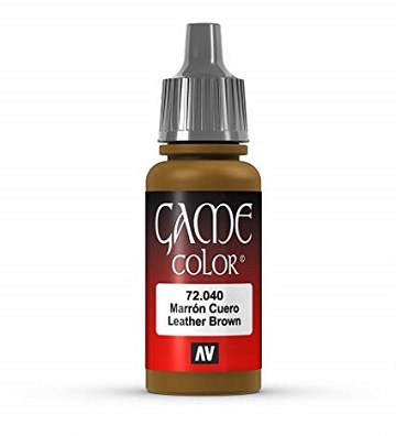 Vallejo Game Color: Leather Brown 
