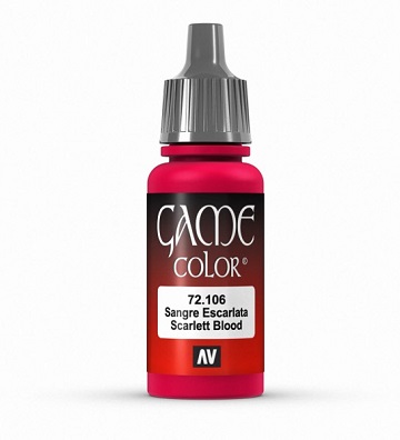 Vallejo Game Color: Scarlett Blood 