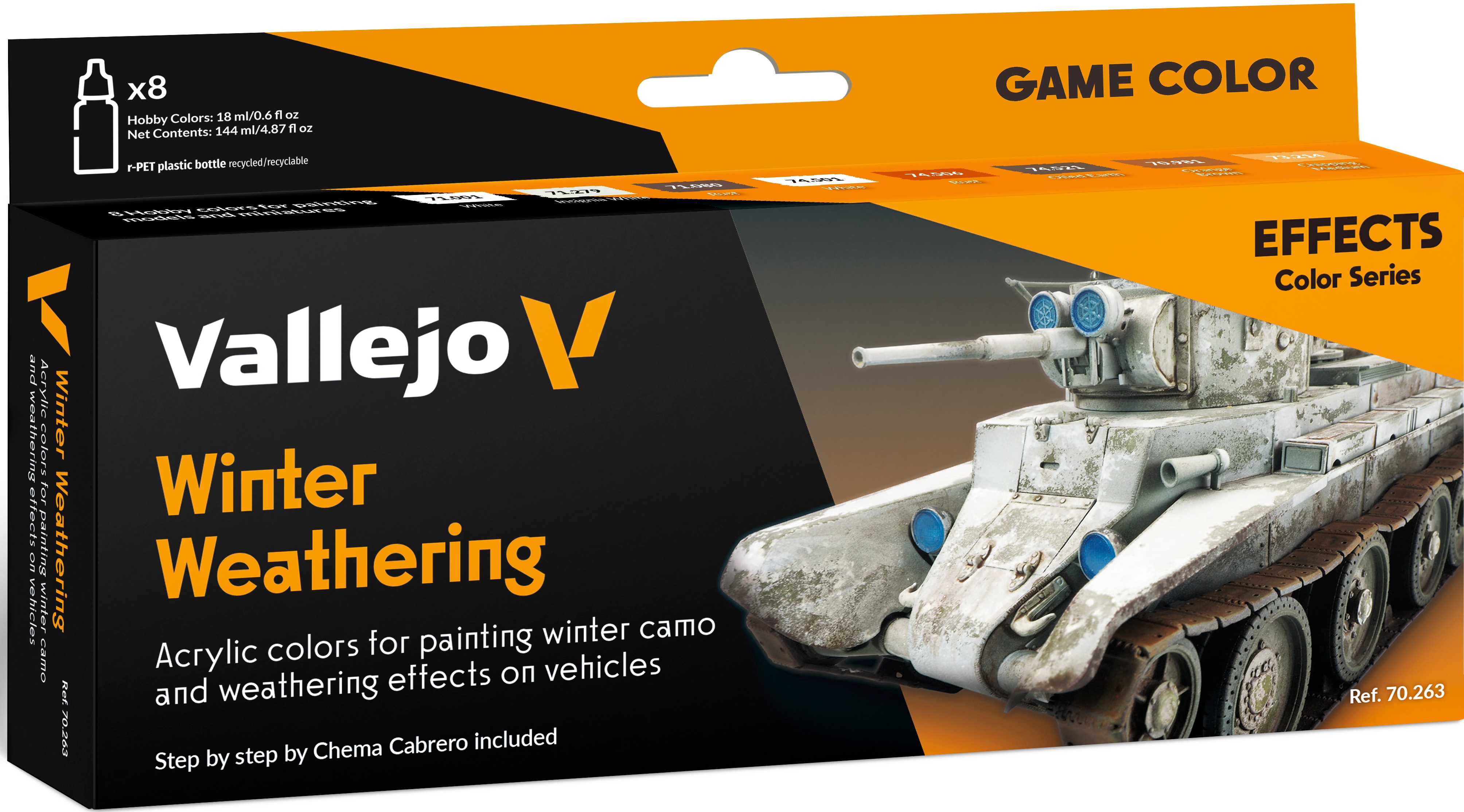 Vallejo Game Color Effects Color Series: Winter Weathering 