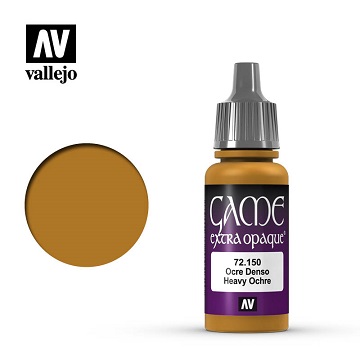 Vallejo Game Color: Extra Opaque: Heavy Ochre 