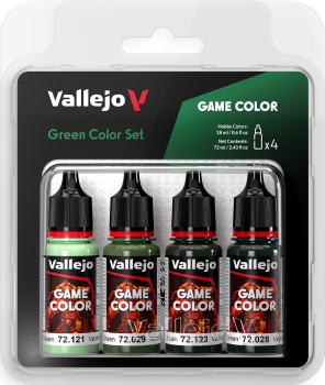 Vallejo: Game Color: Green Color Set  