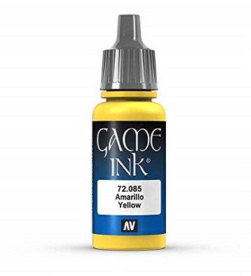 Vallejo Game Color: Ink: Yellow 