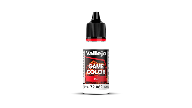 Vallejo Game Color: Ink White  