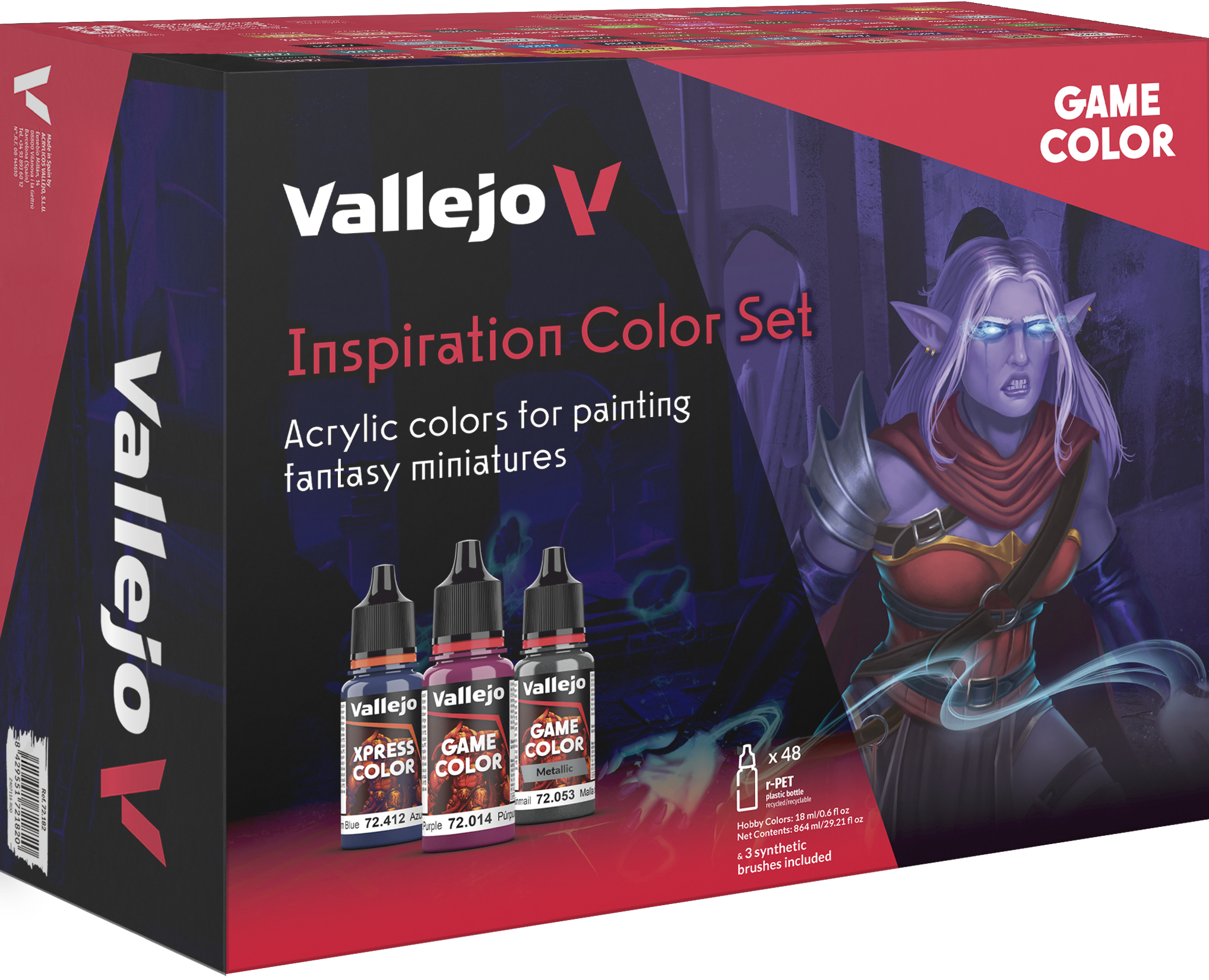 Vallejo Game Color: Inspiration Color Set 