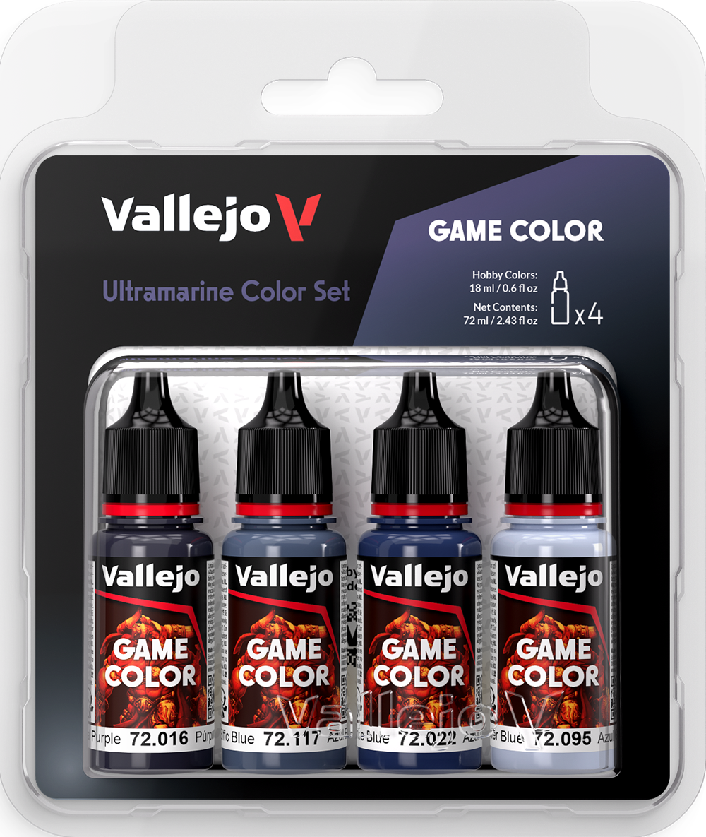 Vallejo Game Color: Ultramarine Color Set 