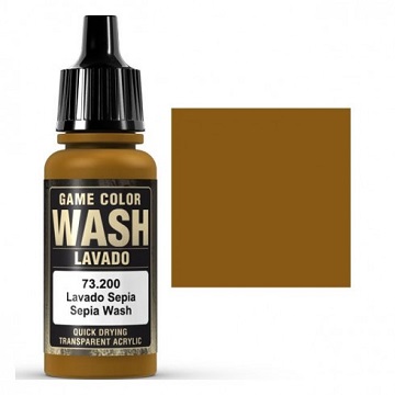 Vallejo Game Color: Wash: Sepia 