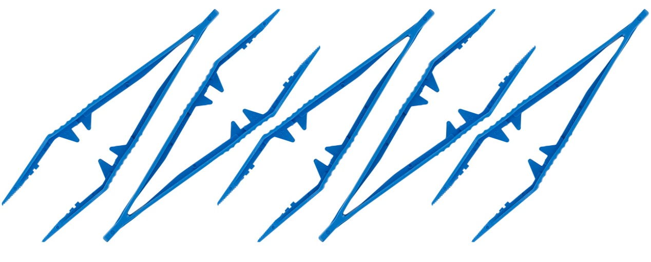 Vallejo Hobby Tools: Plastic Tweezers (x5) 