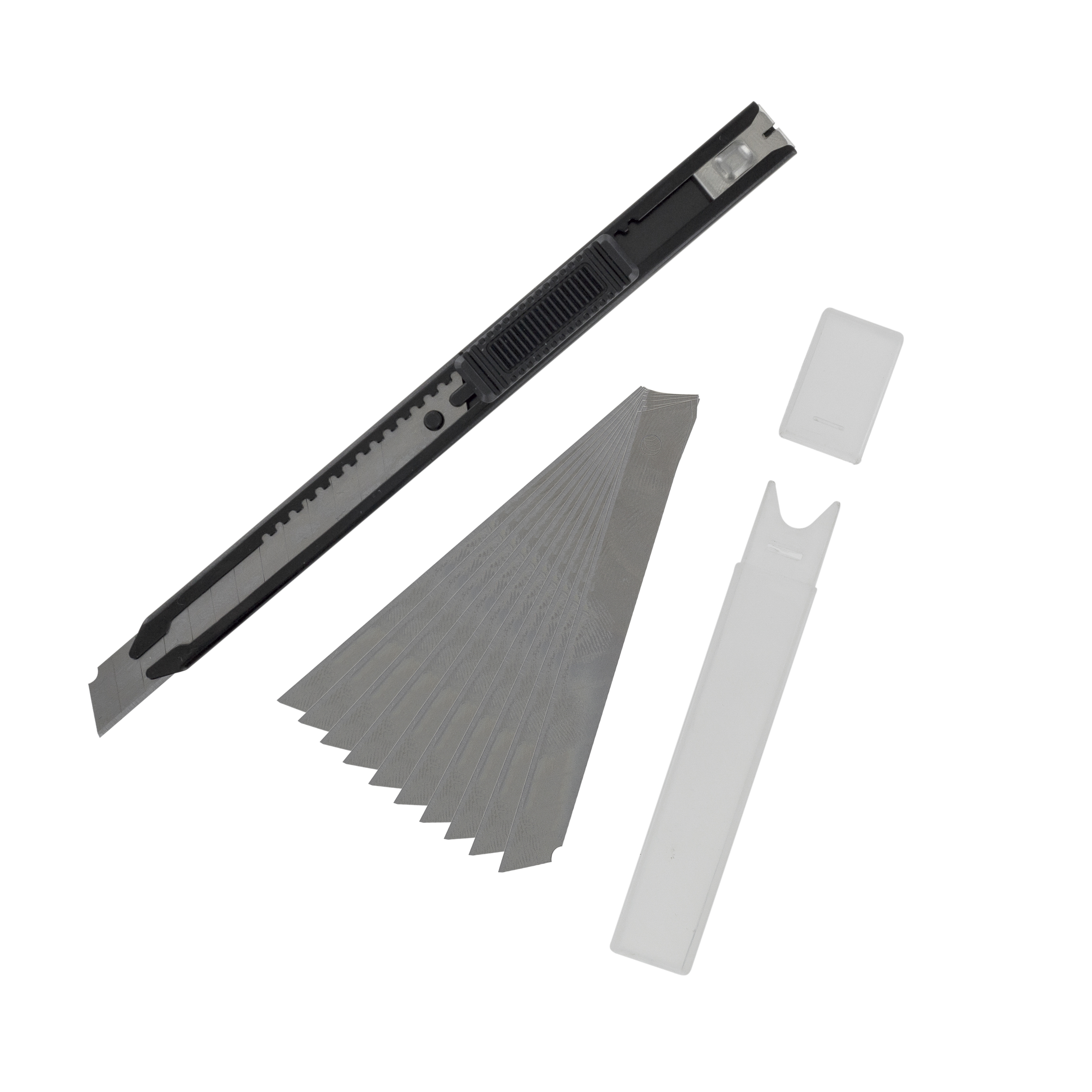 Vallejo Hobby Tools: Slim Snap-Off Knife & 10 Blades 