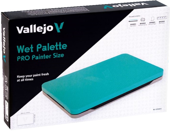 Vallejo Hobby Tools: Wet Palette Set 