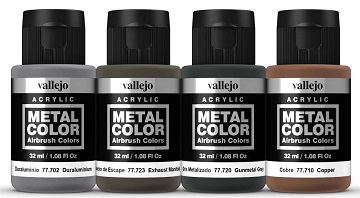 Vallejo: Metal Color (32ml): Engine Set  
