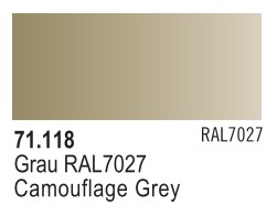 Vallejo Model Air Color 118: Camouflage Grey 