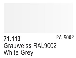 Vallejo Model Air Color 119: White Grey 