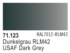Vallejo Model Air Color 123: USAF Dark Grey 