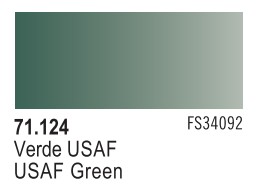Vallejo Model Air Color 124: USAF Green 