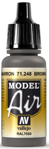 Vallejo Model Air Color 248: Brown Grey 