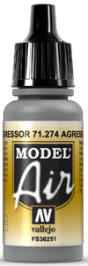 Vallejo Model Air Color 274: Agressor Gray 