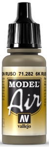 Vallejo Model Air Color 282: 6K Russian Brown 