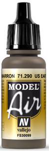 Vallejo Model Air Color 290: US Earth Brown 
