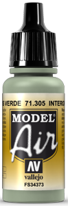 Vallejo Model Air Color 305: Interior Grey Green 