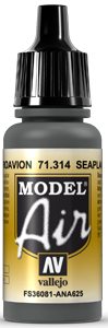 Vallejo Model Air Color 314: Seaplane Gray 