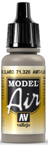 Vallejo Model Air Color 320: AMT-1 Lt Grey Brown 