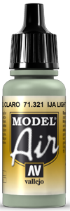Vallejo Model Air Color 321: IJA Light Grey Green 